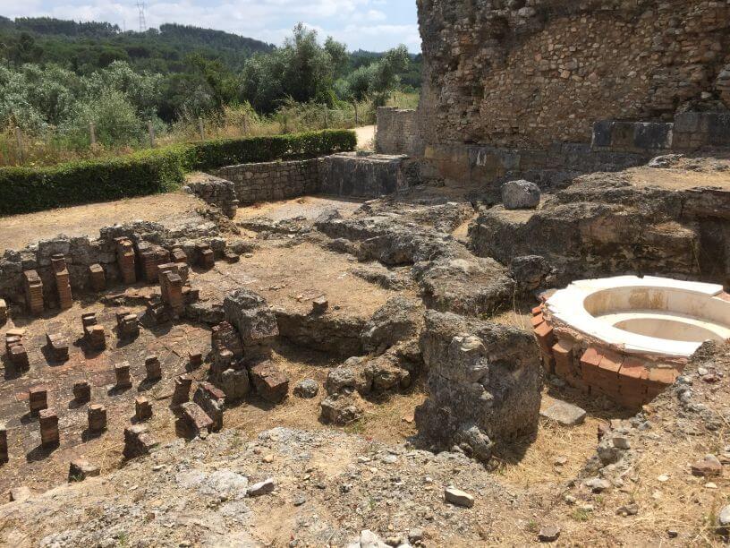 Droomhuis in Centraal Portugal, Conimbriga Romeinse Ruines